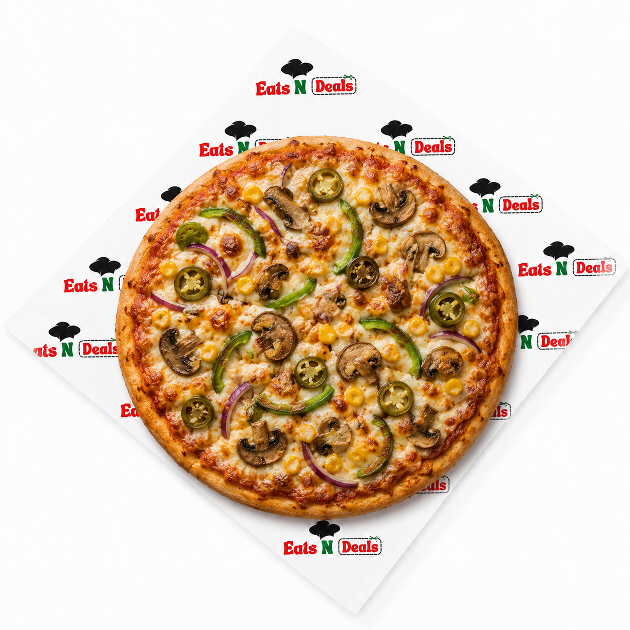 Garden Volcano Pizza